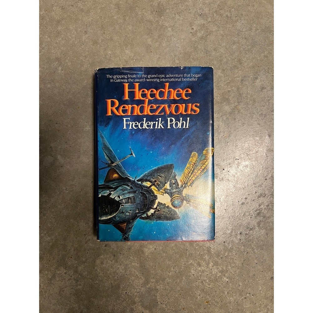 Heechee Rendezvous Frederik Pohl 1st Printing Hardcover